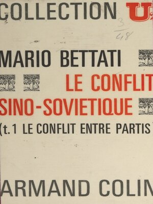 cover image of Le conflit sino-soviétique (1)